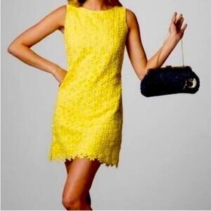 Lilly Pulitzer Lela Daisy Lace Shift Dress - Size 0